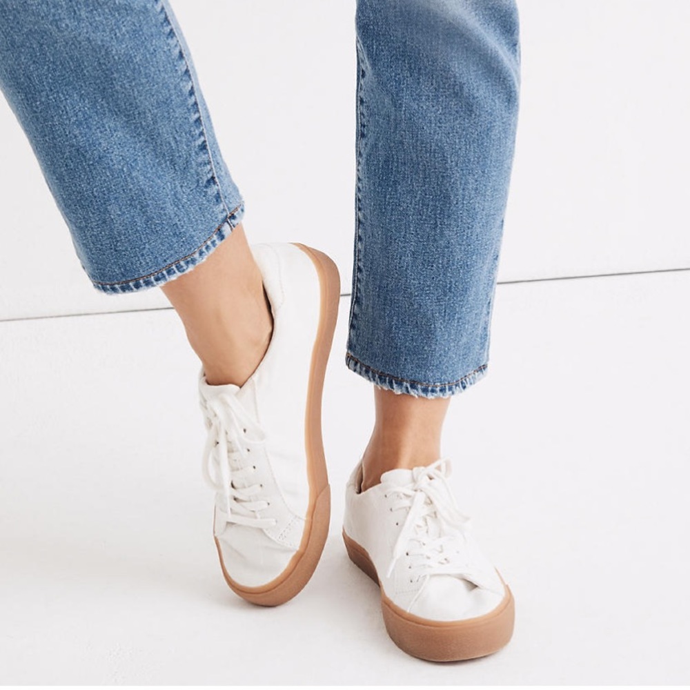 Madewell Sidewalk Sneakers Brand New